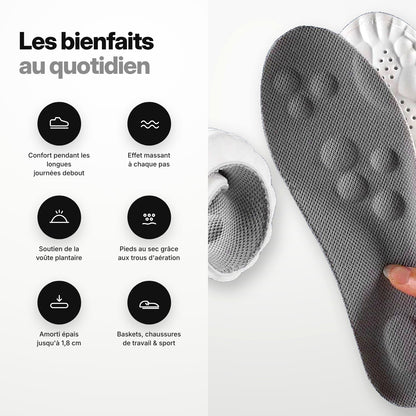 Semelles Cloud — Semelles Massantes Confort