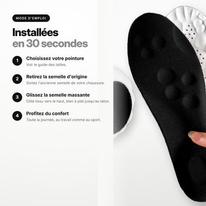 Semelles Cloud — Semelles Massantes Confort