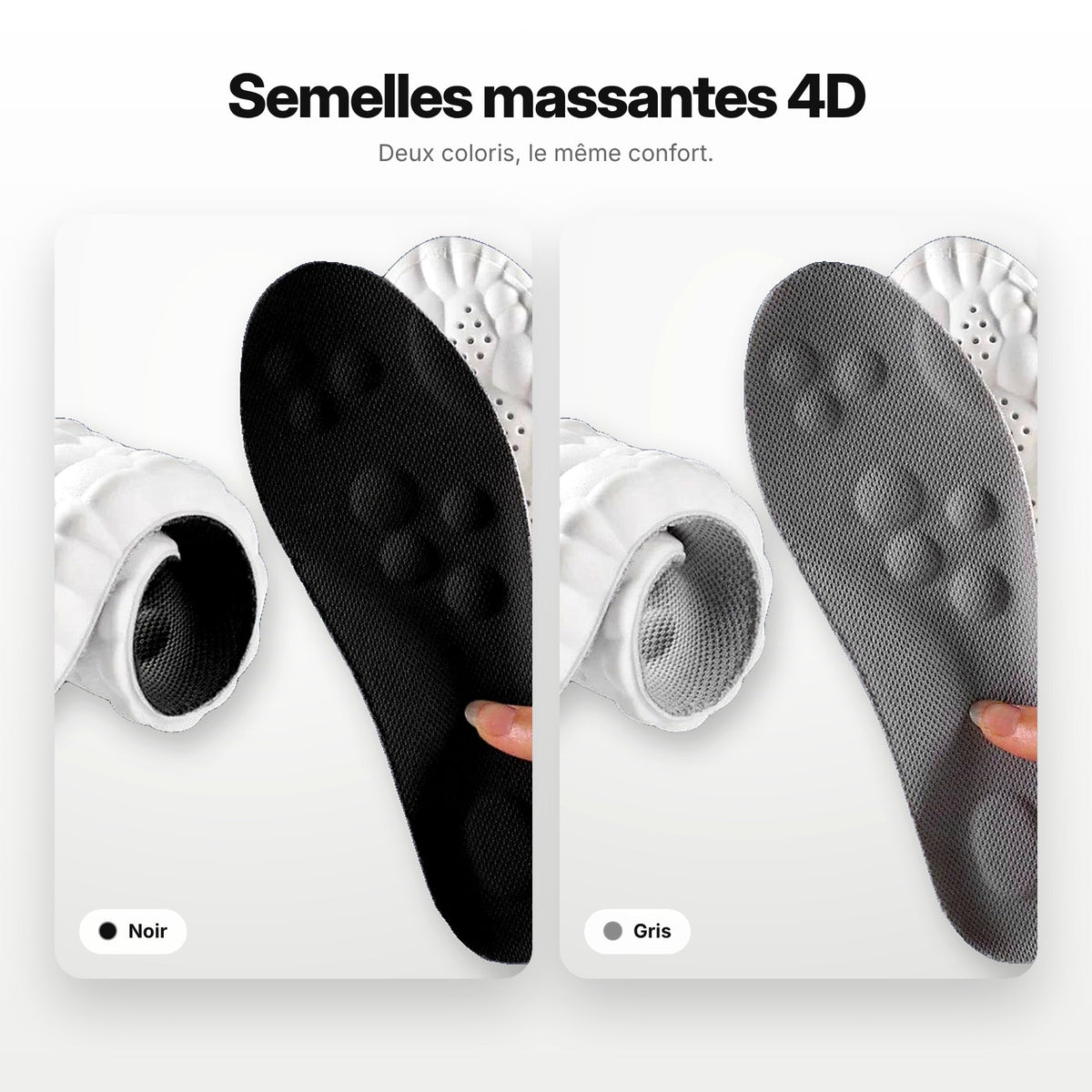Semelles Cloud — Semelles Massantes Confort